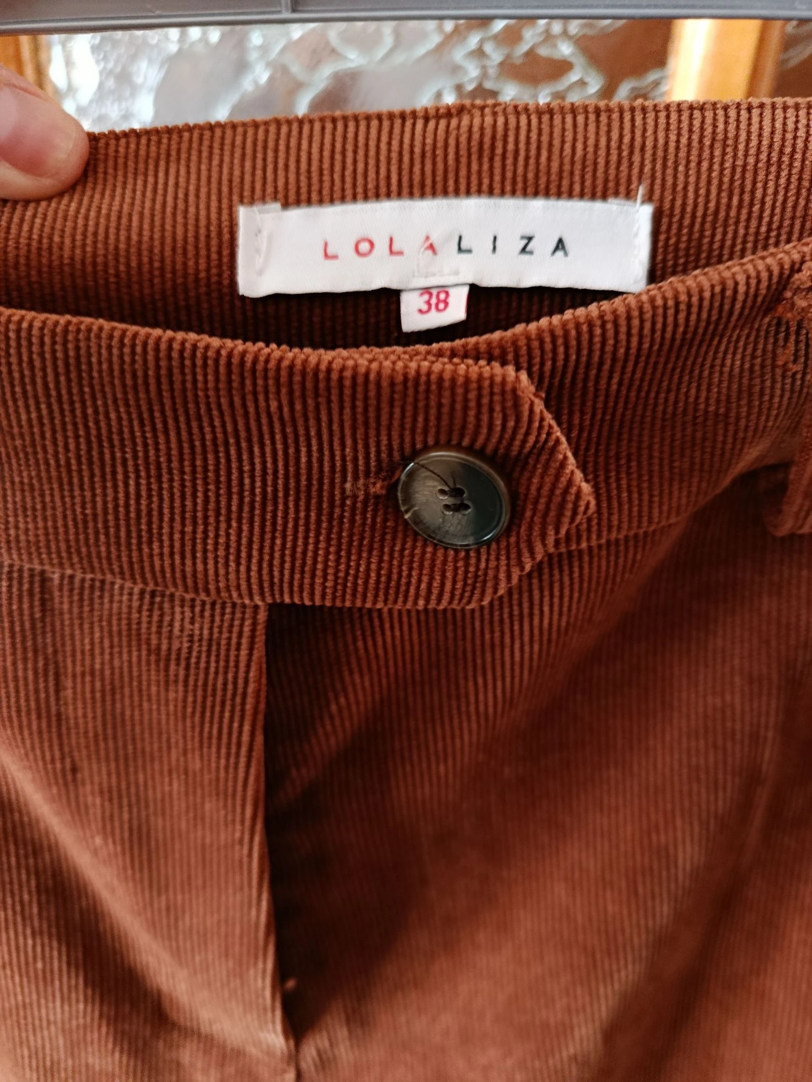 Calça de veludo cotelê – photo 3